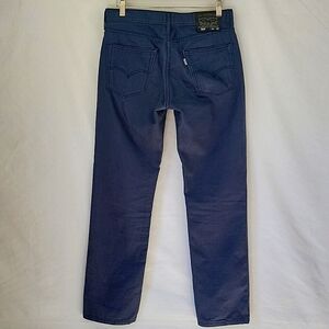 Levi's 514 Straight Leg Twill Pants Slate Gray Size 31x32